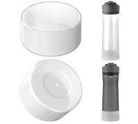 Linkidea 2 Pack Water Bottle Boot Compatible with Contigo Jackson Chill 2.0 20oz/24oz, Cortland 24oz, Silicone Anti-Slip Bottle Bottom Bumper Protector (Clear White)