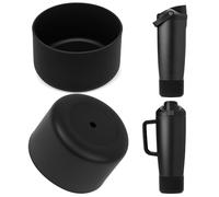 Linkidea 2 Pack Water Bottle Boot Compatible with Owala FreeSip Sway Bottle & Tumbler 30oz/40oz, Silicone Anti-Slip Bottle Bottom Sleeve Bumper Protector (Black)