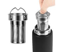Linkidea 2 Pack Water Bottle Tea Infuser for Loose Leaf Tea, Compatible with CamelBak Chute Mag, Carry Cap 20oz/25oz/32oz/40oz Attachment, 304 Stainless Steel Mesh Strainer
