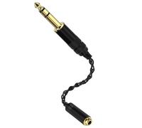 Linkidea 6.35mm to 4.4mm Headphone Adapter, Stereo Audio Adapter for Headphone Cables with 4.4mm Male Plug, Connect Headphones to 6.35mm Amplifiers