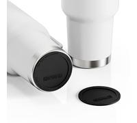 Linkidea 6 Pack Water Bottle Bottom Pad Compatible with YETI Rambler Tumbler, Travel Mug 20oz/30oz, Silicone Anti-Slip Bottle Base Silencer Rubber Protector