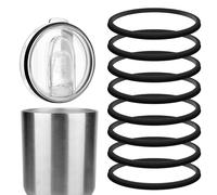 Linkidea 8 Pack Water Bottle Gasket Replacement Compatible with YETI 30oz Tumbler, 26oz Cup, Silicone O Ring Leak Proof Rubber Seal with Tweezer for Magslider/Original Lid