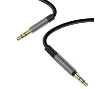 Linkidea Audio Cable for Sony WH-1000XM6/1000XM5, Sennheiser HDB 630, Skullcandy Crusher ANC 2, Soundcore Space One Pro Headphones, 3.5mm Replacement Aux Cord (4.9ft/1.5m)