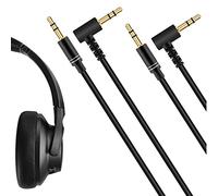 Linkidea Audio Cable for Soundcore H30i, Life Q35/Q30/Q20 series, Vortex, Q20i, Space 2/One/Q45 Headphones, 3.5mm TRS Replacement Aux Cord (5ft / 1.5 m)