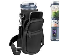 Linkidea Blender Storage Bag, Mini Blender Carrying Bag with Shoulder Strap, Compatible with Ninja BC151NV/BC51NV/BC151BK/BC151CR/ BC151PK/ BC151LD/ BC151BK Blast Portable Blender (Black)