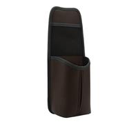 Linkidea Car Seat Side Water Bottle Organizer Compatible with Yeti Rambler Bottle 30oz/36oz, Hydro Flask 32oz/40oz, Vehicle Seat Side Storage Hanging Bag for Large Water Bottle Holder (Brown)