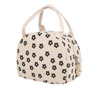 Linkidea Carrying Bag for Electric Heated Lunch Box, Compatible with Crock Pot 28oz, DUPASU 60.8oz, Aotto 32oz, LUNCHEAZE 0.9L, Cordless 1.2L, 1.6L Electric Heated Lunch Box (Flower)