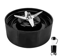 Linkidea Cross Blade Blender Replacement, Blender Parts Accessories Compatible with NutriBullet Model Rx 1700W N17-1001(Black)