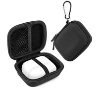 Linkidea Earbuds Case Compatible with EcoBuds, Dime Evo, Dime 3, Indy True, Jib True 2, Grind Fuel Earbuds, Replacement Hard Shell Travel Carrying Bag with Cable Storage (Black)