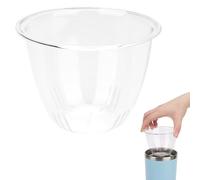 Linkidea Glass Tea Infuser for Loose Leaf Tea, Compatible with IRON °FLASK Classic Tumbler 2.0 20/24oz, YETI Tumbler 20oz Attachment, Cup Tea Strainer, Diffuser, Filter (Dishwasher Safe)