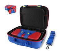 Linkidea Hard Carrying Case Compatible with Nintendo Switch, OLED, Portable Protective Hard Shell Travel Game Bag (Red)