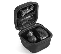 Linkidea Hard Shell Head Shaver Case, Protective Travel Storage Bag with Mesh Pocket, Compatible with Remington Balder Pro Pitbull Gold PRO Rotary Shavers (Black)