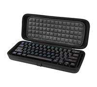 Linkidea Hard Shell Travel Case Razer Huntsman Mini 60% - Dark Gray | Compatible with Logitech G PRO X 60, Shockproof EVA Shell, Splash-proof, Accessory Storage, Travel Portable Bag