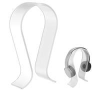 Linkidea Headphone Stand, Acrylic Headset Holder Hanger for Desk, PC Gaming Accessories, Compatible with Sony WH-1000XM6, Bose QC45 QC35 II, Universal Over-Ear Headphones (Frosted)