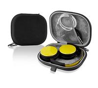 Linkidea Headphones Carrying Case Compatible with AKG Y500, Y50BT, Sony WH-CH520, Philips TAUH202BK Case, Protective Hard Shell Travel Bag with Cable, Charger Storage (Black)