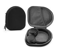 Linkidea Headphones Carrying Case Compatible with Anker Soundcore Q11i, Life Q35, Life Q20, Q20i, Q20+, Q30, Protective Hard Shell Travel Bag with Cable, Charger Storage (Black)