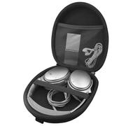 Linkidea Headphones Carrying Case Compatible with Bose QC Ultra II, QC 45, QC 35 II, 700 and More, Protective Hard Shell Travel Bag with Cable, Charger Storage (Black)