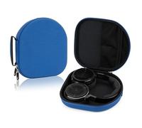 Linkidea Headphones Carrying Case Compatible with Sennheiser PXC 550-II, Corsair Virtuoso PRO, JBL Live 650BTNC Case, Replacement Protective Hard Shell Travel Bag with Cable Storage (Blue)