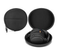 Linkidea Headphones Carrying Case Compatible with Skullcandy Crusher ANC 2/EVO, Riff 2, Hesh 3 and More, Replacement Protective Hard Shell Travel Bag (Black)