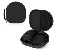 Linkidea Headphones Carrying Case Compatible with Sony WH-CH720N, WH-1000XM4, MDR-XB950BT, Protective Hard Shell Travel Bag with Cable, Charger Storage (Black)