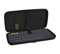 Linkidea Keyboard Hard Shell Travel Carrying Case, Compatible with Logitech K380, Logitech Pebble Keys 2 K380s