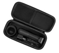 Linkidea Men's Body Trimmer Travel Case, Compatible with Manscaped Lawn Mower 3.0, 4.0, 5.0, Groin & Body Shaver, Portable Storage Bag for Grooming Kit, Compact Travel Organizer (Black)