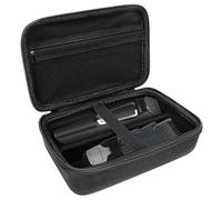 Linkidea Men's Groin & Body Trimmer Travel Case, Beard Grooming and Hair Clipper Storage Bag, Compatible with Philips Norelco Bodygroom Series 5000, BG7030/49, BG3740/40, MG7910/49 (Black)