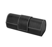 Linkidea Oversized Sunglasses Case, Large Frame Glasses Case for Sunglass, Eyeglasses Travel Bag Compatible with Rayban Aviator Reverse/William Titanium Square/New Wayfarer (Black)