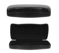 Linkidea Oversized Sunglasses Case, Large Frame Glasses Case for Sunglass, Eyeglasses Travel Bag Compatible with D1OR Diorbay S1U Prada PR/59WS PR 63XS Rayban Metal Aviator (Black)