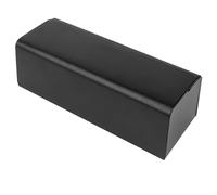 Linkidea Oversized Sunglasses Case, Large Frame Glasses Case for Sunglass, Eyeglasses Travel Bag Compatible with Rayban Aviator Reverse/William Titanium Square/New Wayfarer (Black)