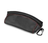 Linkidea Oversized Sunglasses Pouch, 2 Pack Large Frame Glasses Pouch for Sunglass, Eyeglasses Travel Bag Compatible with Chromance Square/Jackie Ohh II Butterfly/Various RayBan Models