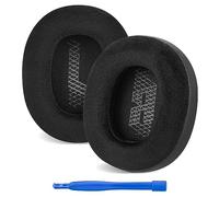 Linkidea Replacement Ear Pads Compatible with JBL Lifestyle E65BTNC, Duet NC, Live 650BTNC/ 660BTNC Headphones, Ear Cushions (Velour/Black)