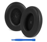 Linkidea Replacement Ear Pads Compatible with Sennheiser Momentum 4 Wireless & HDB 630 Headphones (Protein Leather/Black)