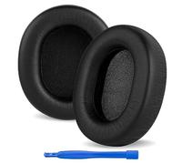 Linkidea Replacement Ear Pads Compatible with SteelSeries Arctis Prime/ArctisPRO/Arctis9X/ Arctis7/ Arctis5/ Arctis3 Headphones (Protein Leather/Black)
