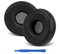 Linkidea Replacement Ear Pads for AKG N60NC Wireless (Not Fit for N60NC Wired) Headphones Ear Cushions, Headset Earpads (Protein Leather/Black)