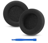 Linkidea Replacement Ear Pads for Corsair Virtuoso PRO Open-Back | Black Breathable Mesh Outer, High-Density Memory Foam, Built-In Mounting Ring, Tool-Free Snap-On Installation, 1 Pair