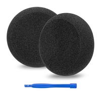 Linkidea Replacement Ear Pads for GRADO SR60, SR80, SR125, SR225, M1 Headphones Ear Cushions, Headset Earpads (Foam/Black)