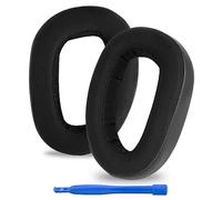 Linkidea Replacement Ear Pads for Sennheiser GSP 600, GSP 670, GSP 500 Professional Gaming, GSP 601, GSP 602 Headphones Ear Cushions (Hybrid Velour/Black)