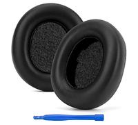 Linkidea Replacement Ear Pads for SteelSeries Arctis Nova Pro Wireless Headphones, Headset Earpads (Protein Leather/Black)