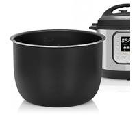 Linkidea Rice Cooker Aluminum Alloy Inner Pot Compatible with Instant Pot Duo 7-in-1, Dishwasher Safe, Replacement Bowl