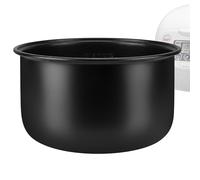 Linkidea Rice Cooker Aluminum Inner Pot Compatible with Tiger JBV-10CU, Tiger JBV-A10U, Zojirushi NS-WAC10, NS-WXC10, Aroma ARC-6106, Dishwasher Safe, Replacement Bowl