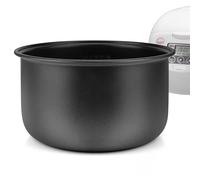 Linkidea Rice Cooker Aluminum Inner Pot Compatible with Tiger JBV-A10U, S10U, Zojirushi NS-WAC10, Aroma ARC-6106, Dishwasher Safe, Replacement Bowl