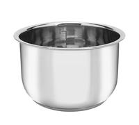 Linkidea Rice Cooker Inner Pot Replacement, 304 Stainless Steel Pressure Cooker Pot, Dishwasher Safe Cooker Replacement Inner Bowl Compatible with AROMA-ARC-954SBD 4 Cups Cooker (Silver)