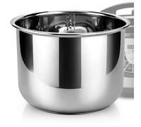 Linkidea Rice Cooker Stainless Steel Inner Pot Compatible with Instant Pot Model PPC770, PPC771, Dishwasher Safe, No Coating Replacement Bowl