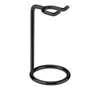 Linkidea Short Handle Safety Razor Stand, Stainless Steel Travel Holder for Razors, ONLY Compatible with Razor Handle Less Than 3.5'' (Black)