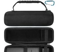 Linkidea Speaker Carrying Case for Ultimate Ears Boom 3 Wireless Bluetooth Speaker Case, Replacement Hard Shell Protective Travel Bag with Cable, Charger Storage (Black)