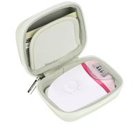 Linkidea Travel Case for Women's Epilator, Hard EVA Shaver Organizer Bag Compatible with Philips Satinelle & Braun Silk-épil 3, Compact Protective Storage for Hair Removal Device (Green)