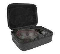 Linkidea Travel Shaving Bowl & Brush Hard Case, Protective Storage for Shaving Soap Bowl and Brush, Portable Wet Shave Organizer, Compatible with Viking Revolution, Beau Brummell (Case Only)