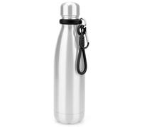 Linkidea Water Bottle Handle Strap for Cola-Shaped/Narrow Mouth Bottles, Compatible with MIRA 9oz/12oz/17oz/25oz, Replacement Silicone Carrier Grip with Clip for Backpack