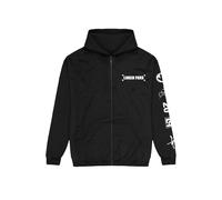 Linkin Park - Anniversary Logo - Zipper - black - XXL - 65% Cotton, 35% Polyester,Sweat XXL